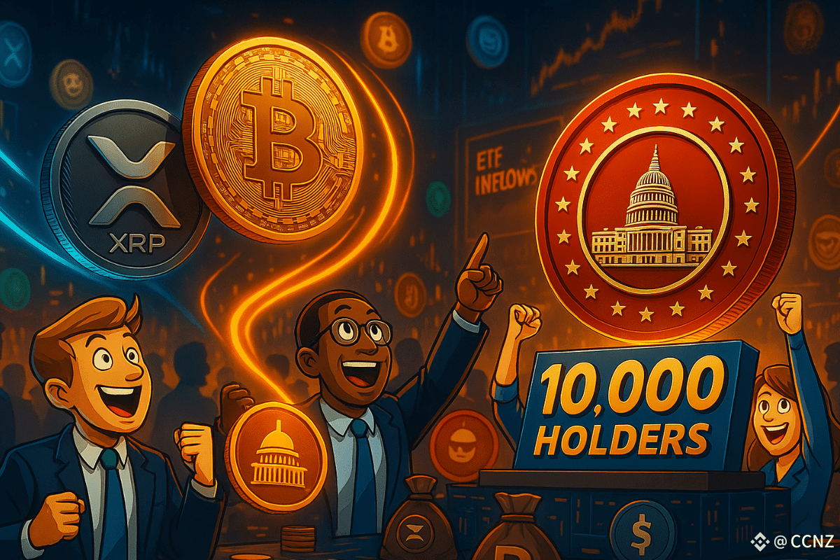 XRP and Bitcoin ETF Flows Spark Altcoin FOMO — MAGACOIN FINANCE Passes 10,000 Holders in Best Crypto Presale Push