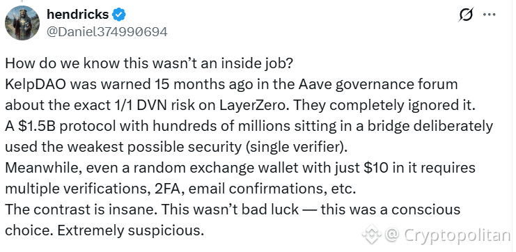 Justin Sun calls for talks with KelpDAO hacker amid inside job rumors