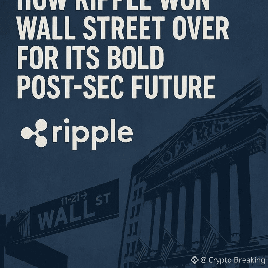 How Ripple Won Wall Street Over For Its Bold Post-Sec Future