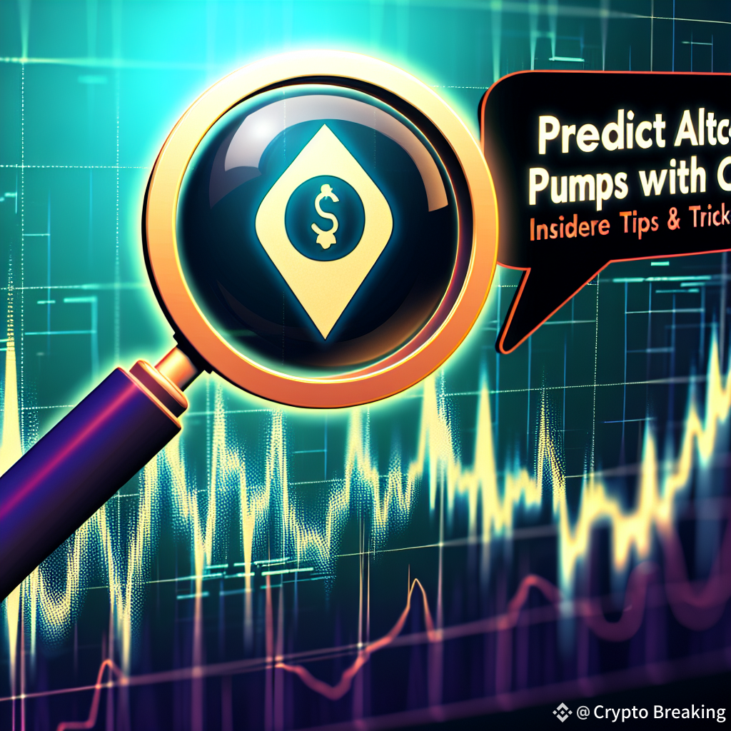 Predict Altcoin Pumps With Chatgpt: Insider Tips & Tricks