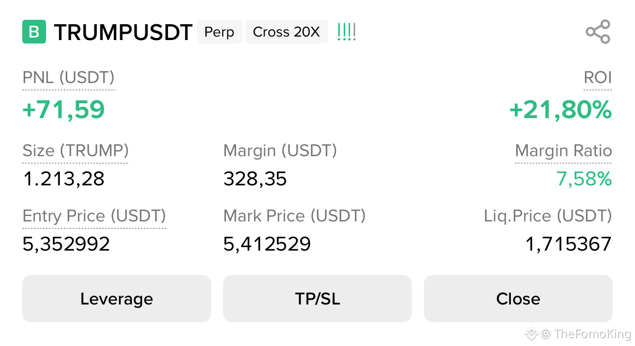 TRUMP IS RUNNING NOW 🥰🥰🥰🥰 #TradingSignals | Macro Insight89 على Binance  Square