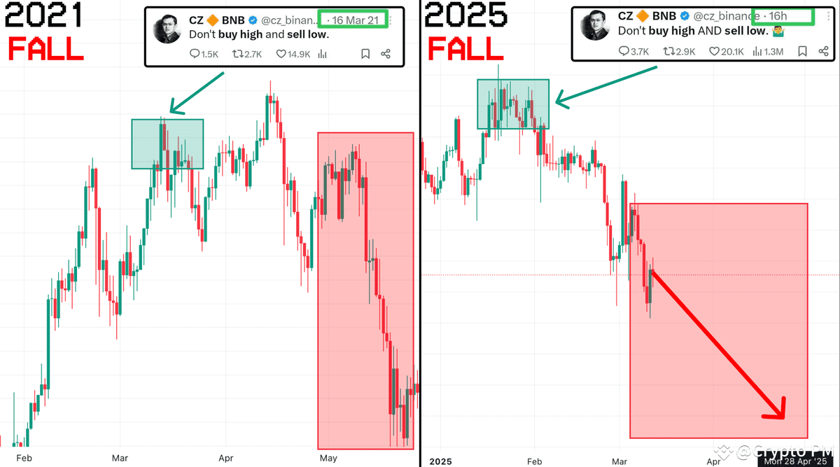 Is CZ Predicting Another Crypto Crash? | Crypto PM on Binance Square