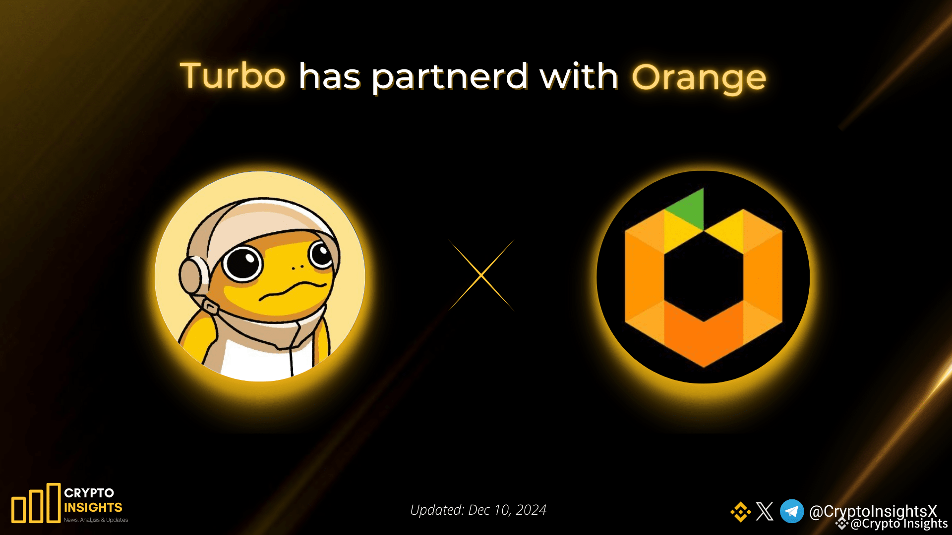 📢 @TURBO has partnerd with Orange #TURBO is a | Crypto Insights on Binance  Square