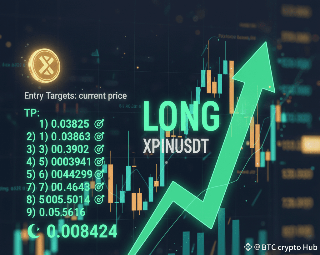 XPIN 🪙 XPINUSDT💠 Long Entry Targets: current price | BTC crypto Hub on  Binance Square