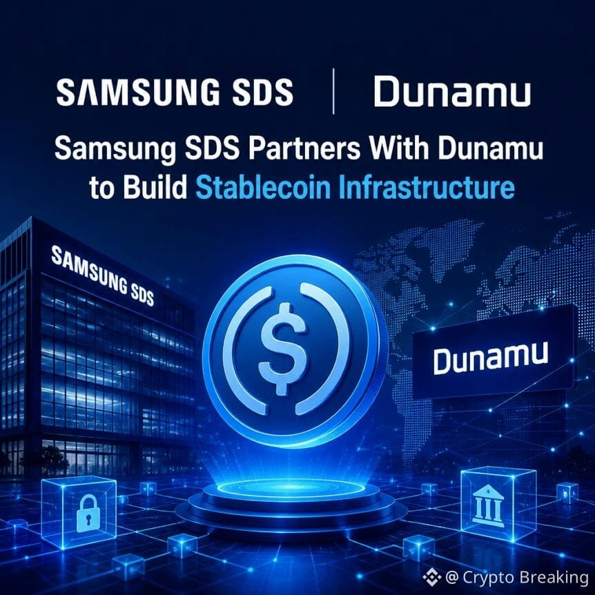 Samsung Sds Partners With Dunamu To Build Stablecoin Infrastructure