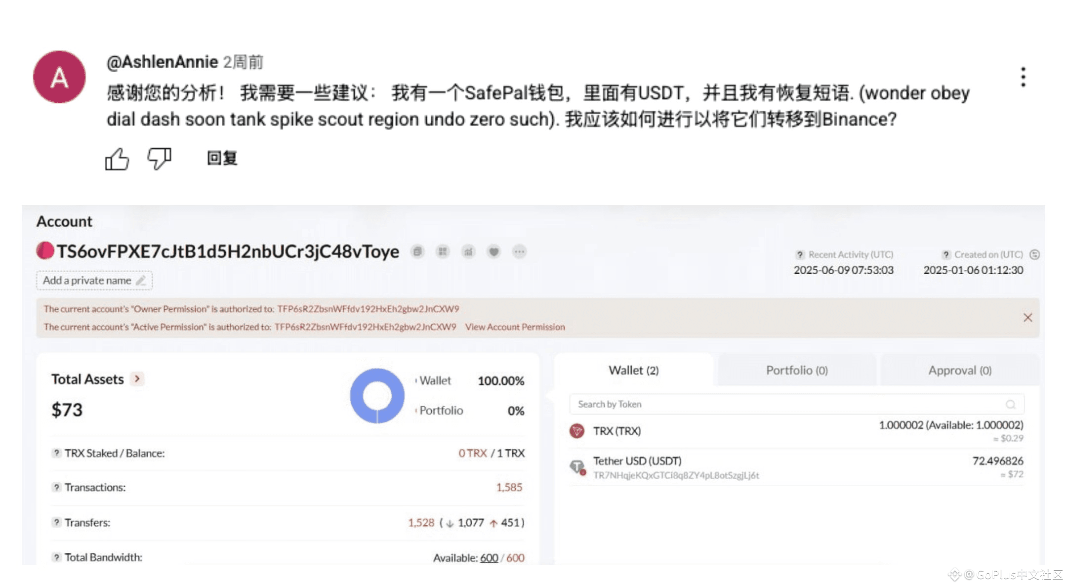 Perfil de GoPlus中文社区| Binance Square