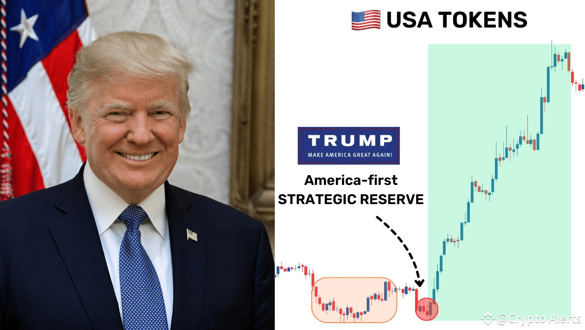 🚨 BREAKING: Trump to Create America-First Strategic Reserve 🚨 |  Cryptoalrts on Binance Square