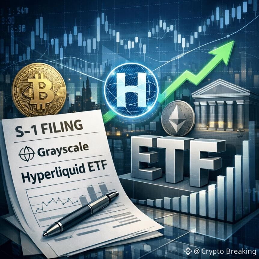 Grayscale Files S-1 For Hyperliquid Etf, Expanding Crypto Etf Field