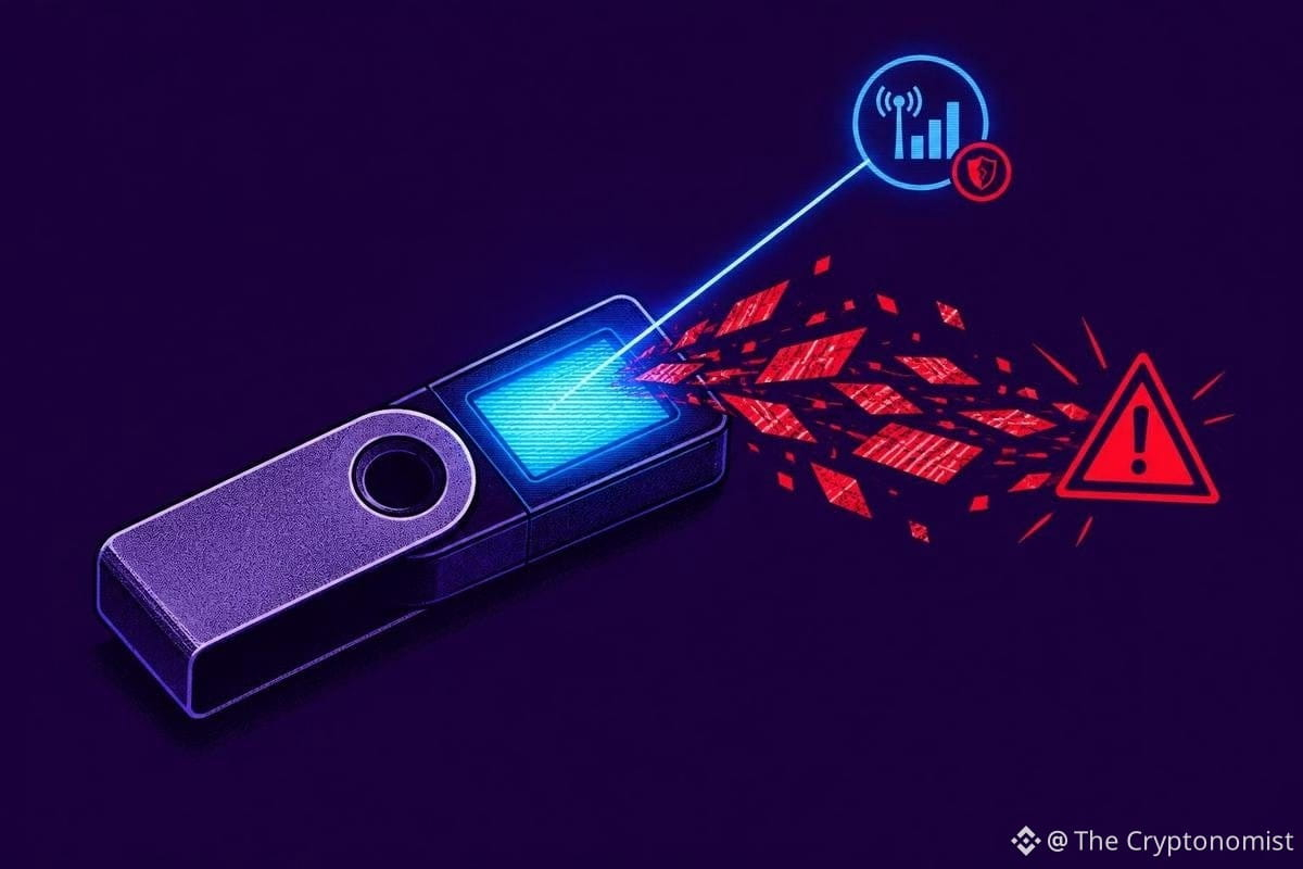 Ledger hardware wallet breach