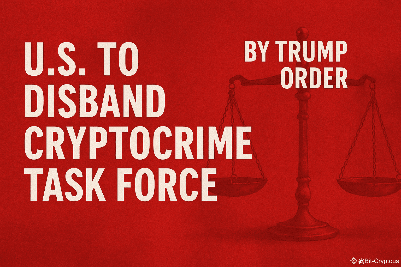 🔴 The U.S. will disband the department for combating | GlowDesk on Binance  Square