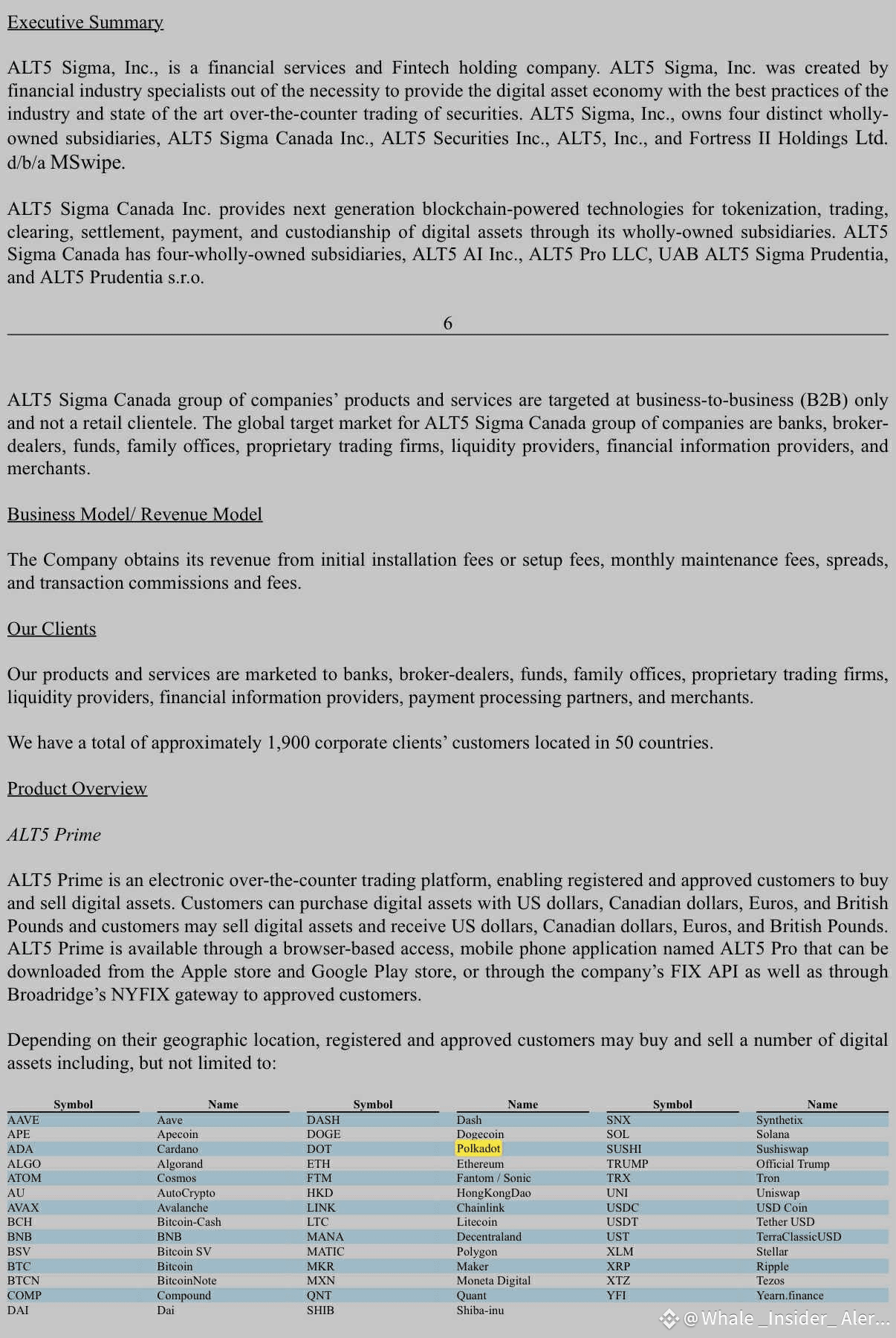 So ALT5 Sigma raised 1.5B$, half from #worldlibertyfi & | Whale _Insider_  Alert on Binance Square
