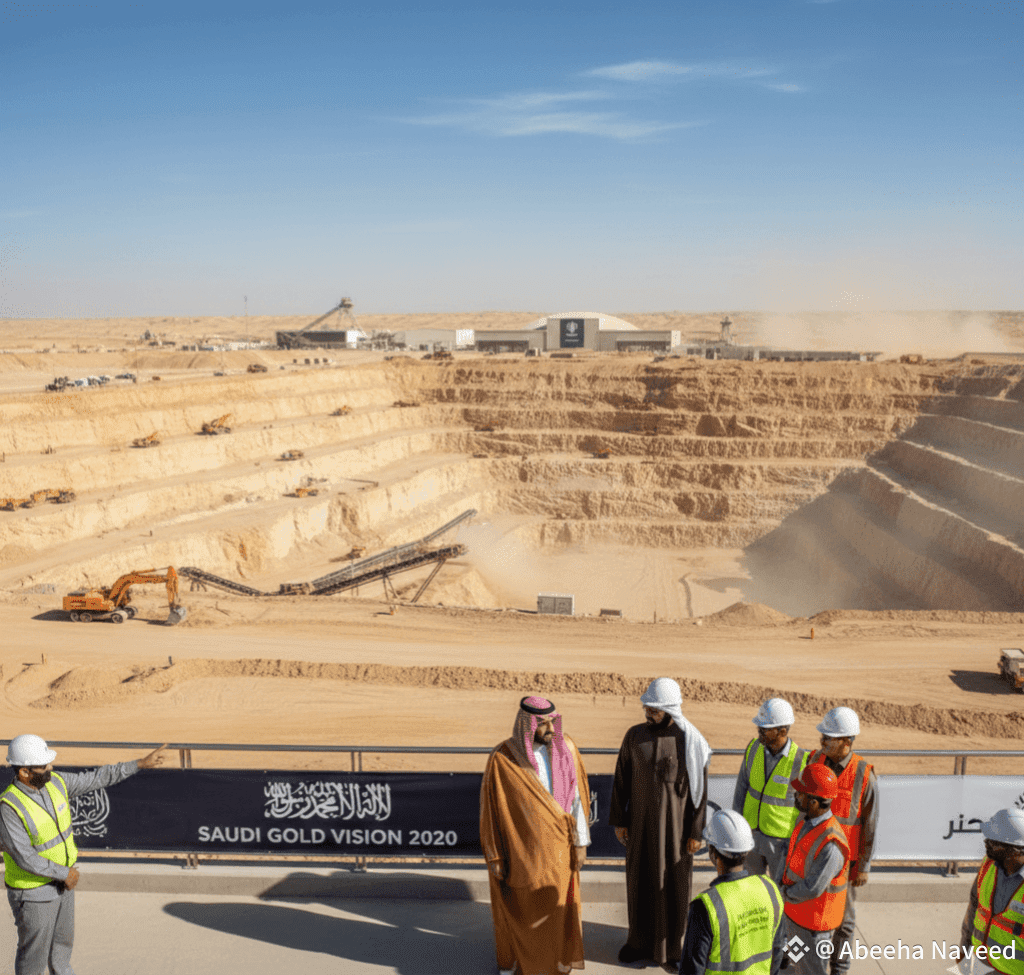 🇸🇦 最新消息：沙特阿拉伯在麥加地區發現了一個重大黃金礦牀，位於曼蘇拉-馬薩拉礦南部——這是王國2030願景計劃的一| 幣安廣場上的