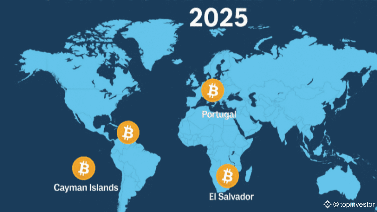 Top 5 Countries for Tax-Free Cryptocurrency in 2025 | topinvestor on  Binance Square