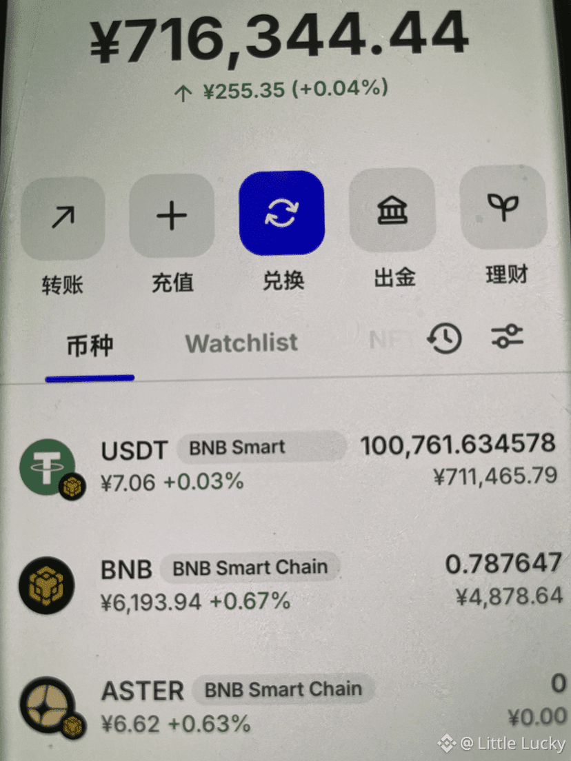 BTC $BNB 准备了10万U，坐等比特币和币安币大跌。 数字货币现货囤币只看好这两个。 Sol ETH 都是无| Little Lucky