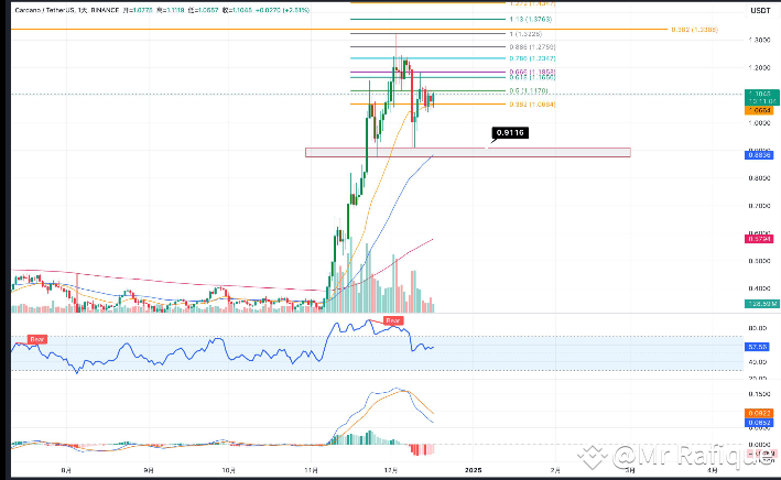 $ADA Price Analysis 📊 ADA's price is at a crossroads, hol | Mr Rafique ...