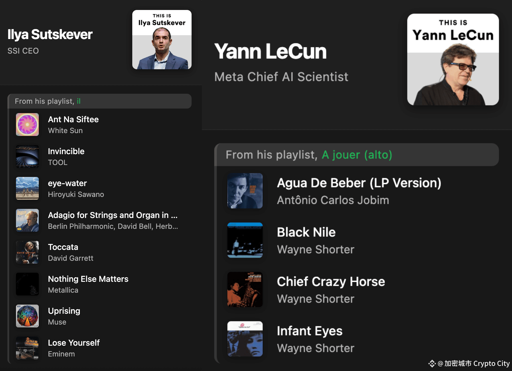 Spotify-Panama Playlists-Ilya Sutskever-Yann LeCun