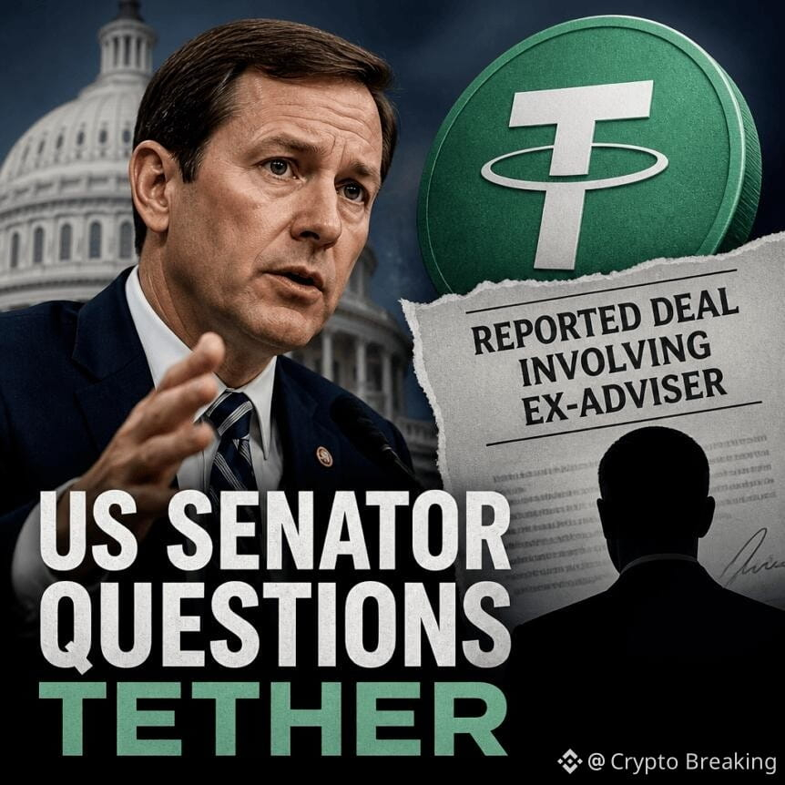 Us Senator Questions Tether After Reported Deal Involving Ex-Adviser