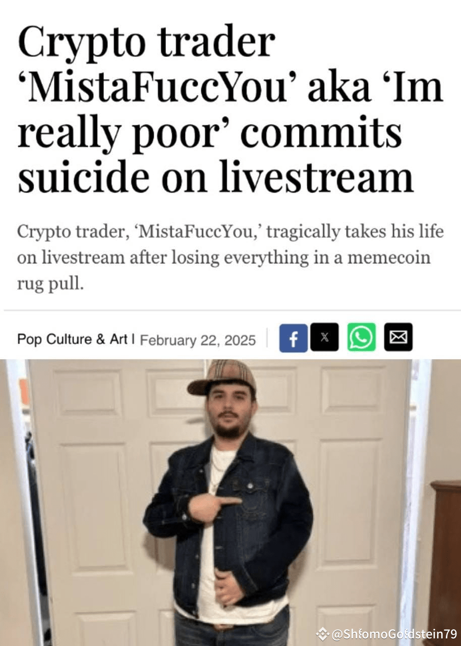 A tragic story shakes up the Crypto-Community. 23-year-old |  ShlomoGoldstein79 on Binance Square