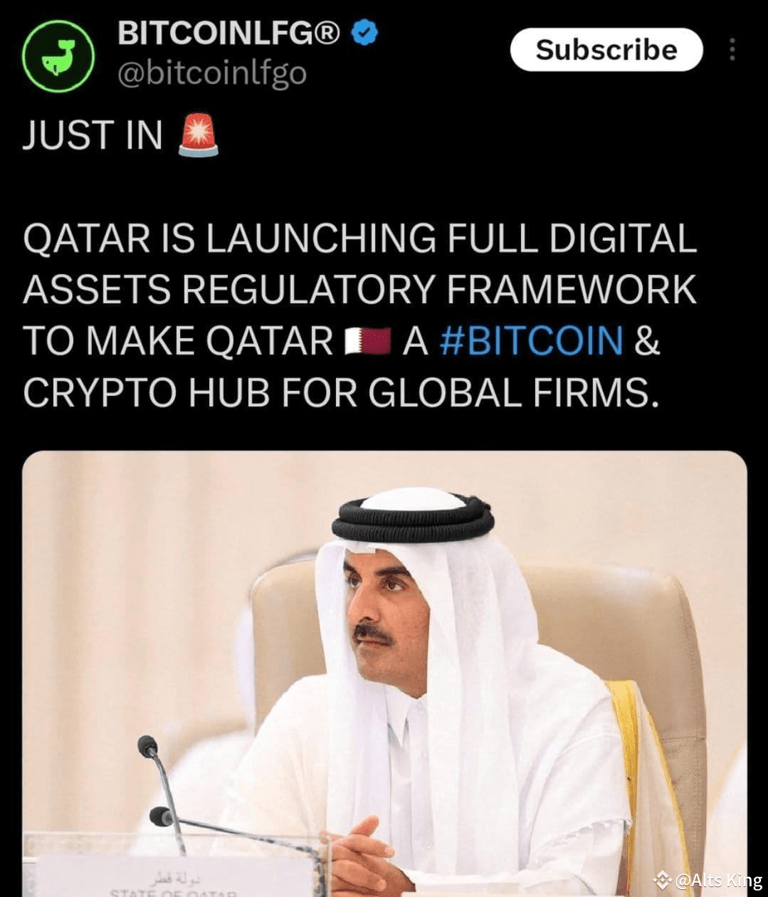 Qatar is set to launch its digital assets, with $SDA | ALTs King on Binance  Square