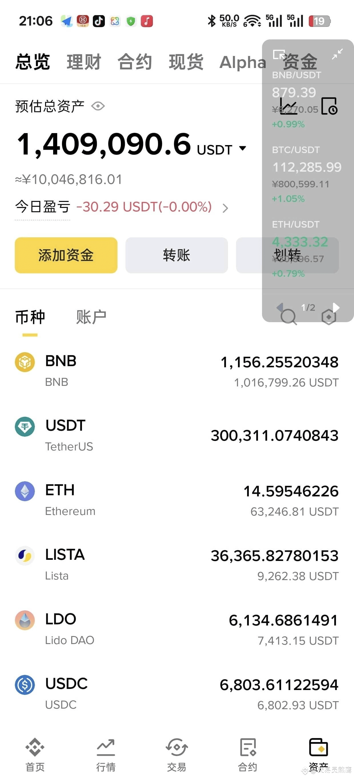 Профиль 交易员熬鹰| Binance Square