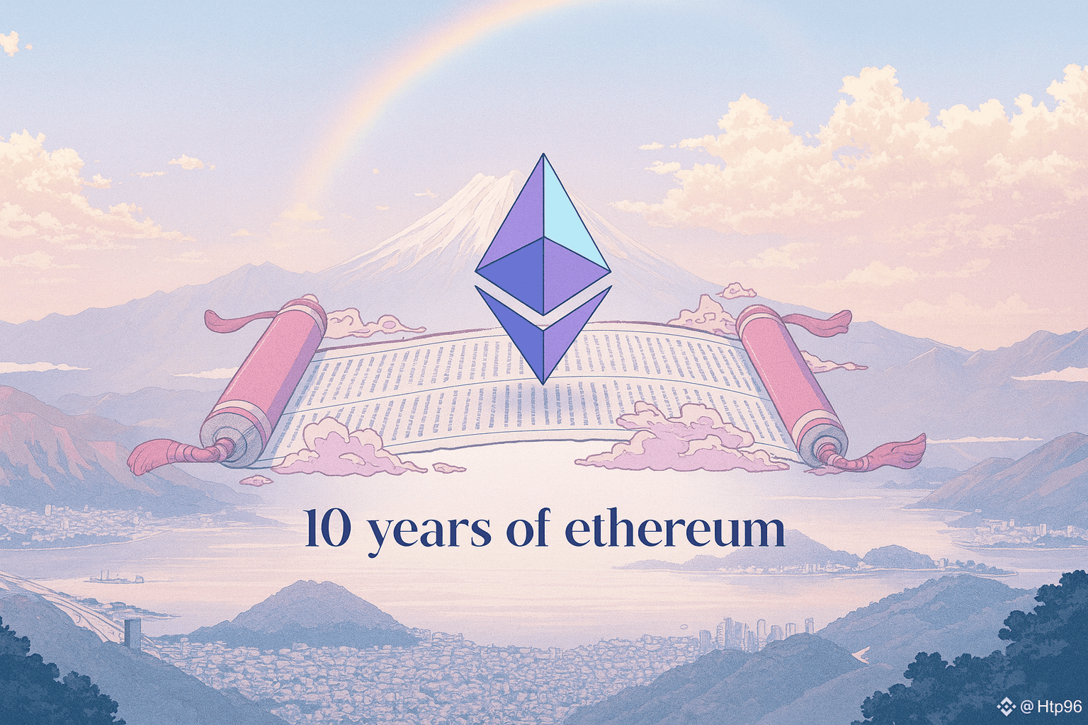 The birthday of Ethereum (ETH) is usually counted from July | Htp96 on  Binance Square