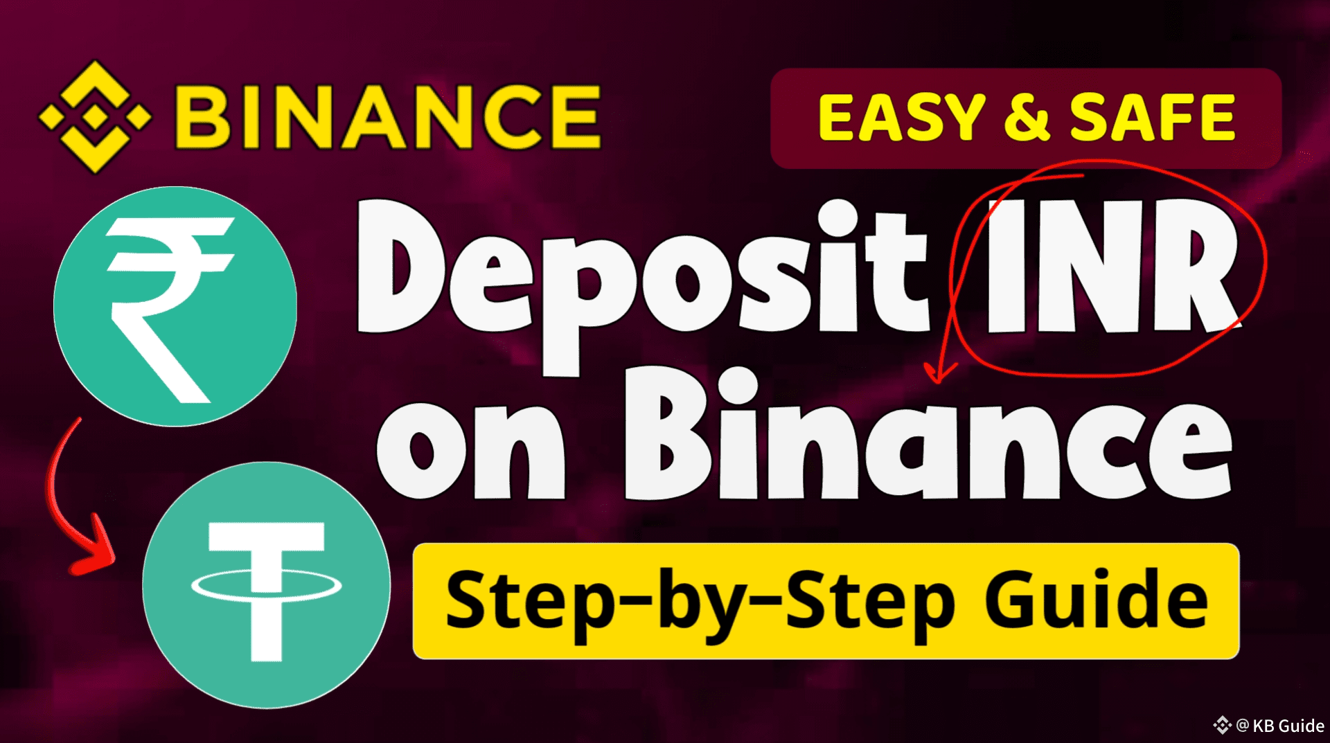 How to Deposit INR on Binance? Step-by-Step guide for Indian Crypto Users |  KB Guide on Binance Square