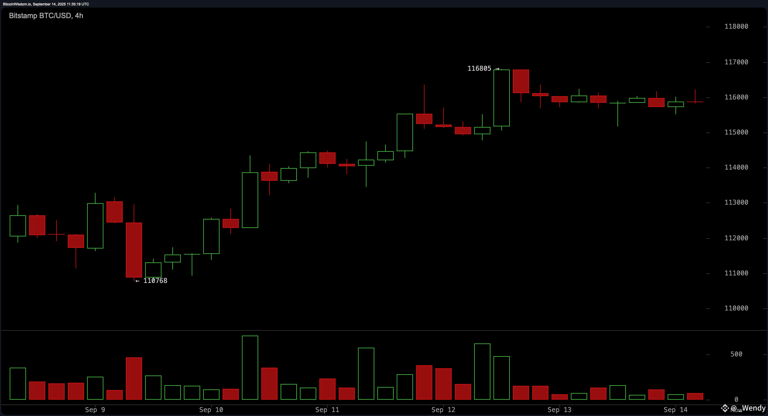 Bitcoin Price Watch: Market Stalls Below $116K With Momentum Fading