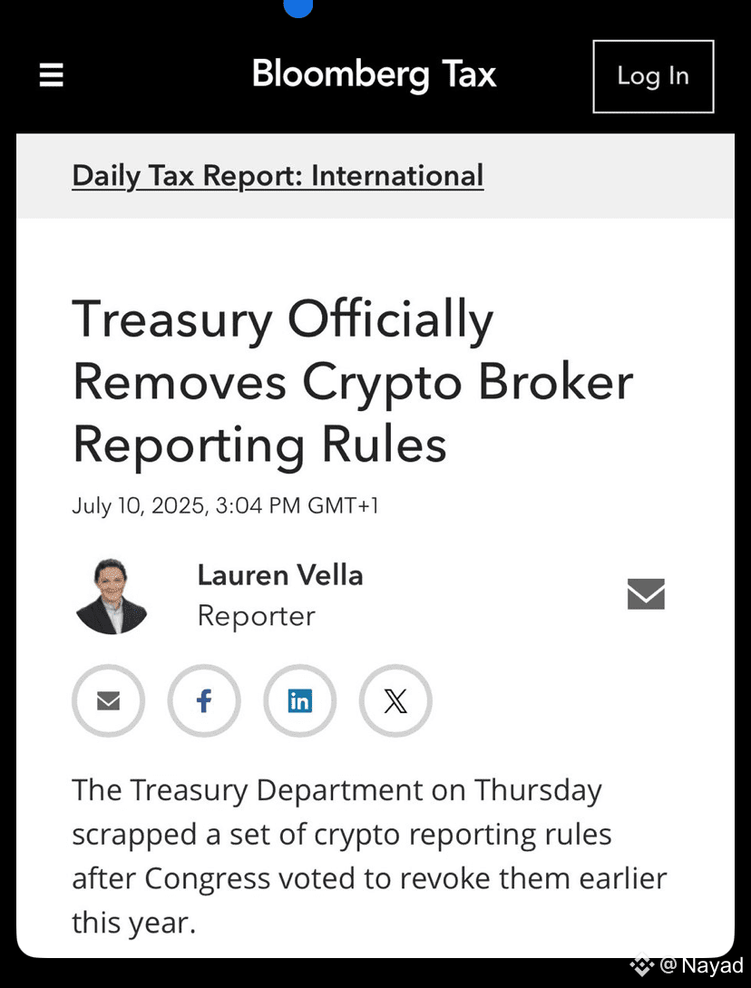 🇺🇸 THE U.S. DEPARTMENT OF THE TREASURY HAS FINALLY | Nayad on Binance  Square