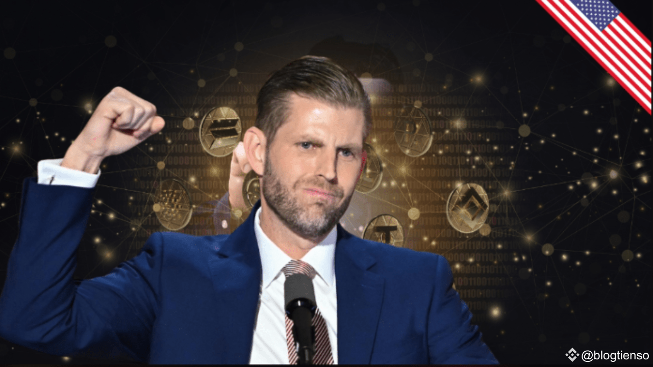 Eric Trump Confirms Tax Exemption for XRP and Other Cryptocurrencies |  blogtienso on Binance Square