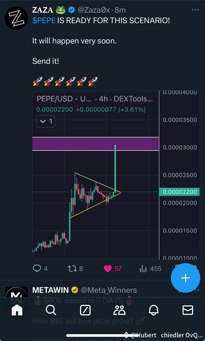 $PEPE Let’s go babyyy | Hubert Schiedler OvQ9 on Binance Square