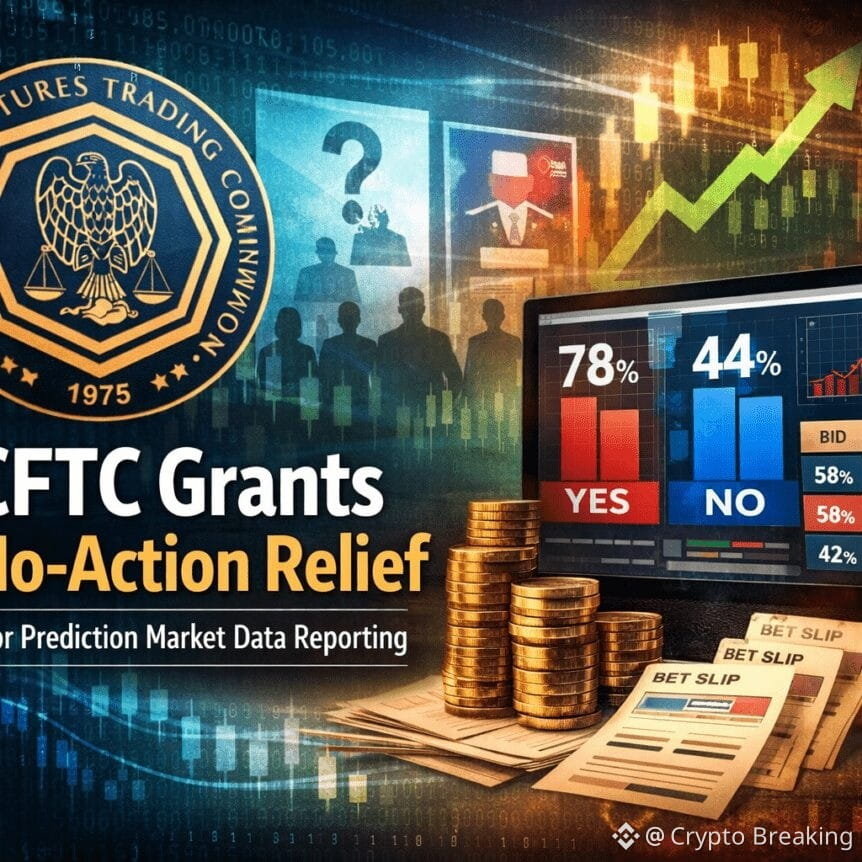 Cftc Grants No-Action Relief For Prediction Market Data Reporting