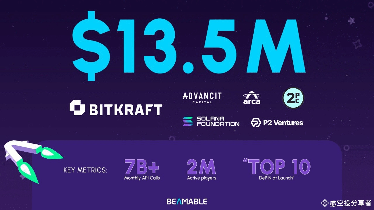 SOL基金会参投的Beamable融资1350万美元空投任务，详细教程小白看了也会！ | 空投分享者发布于币安广场