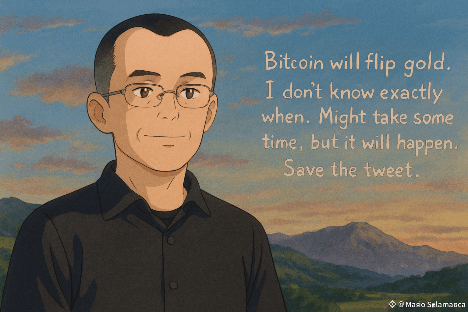 🚨 CZ just dropped a bold prediction | Mario Salamanca on Binance Square