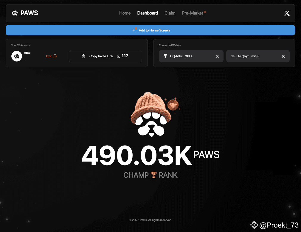 The PAWS project Telegram channel and bot have been removed, but the drops  from them are still in force | Proekt_73 on Binance Square