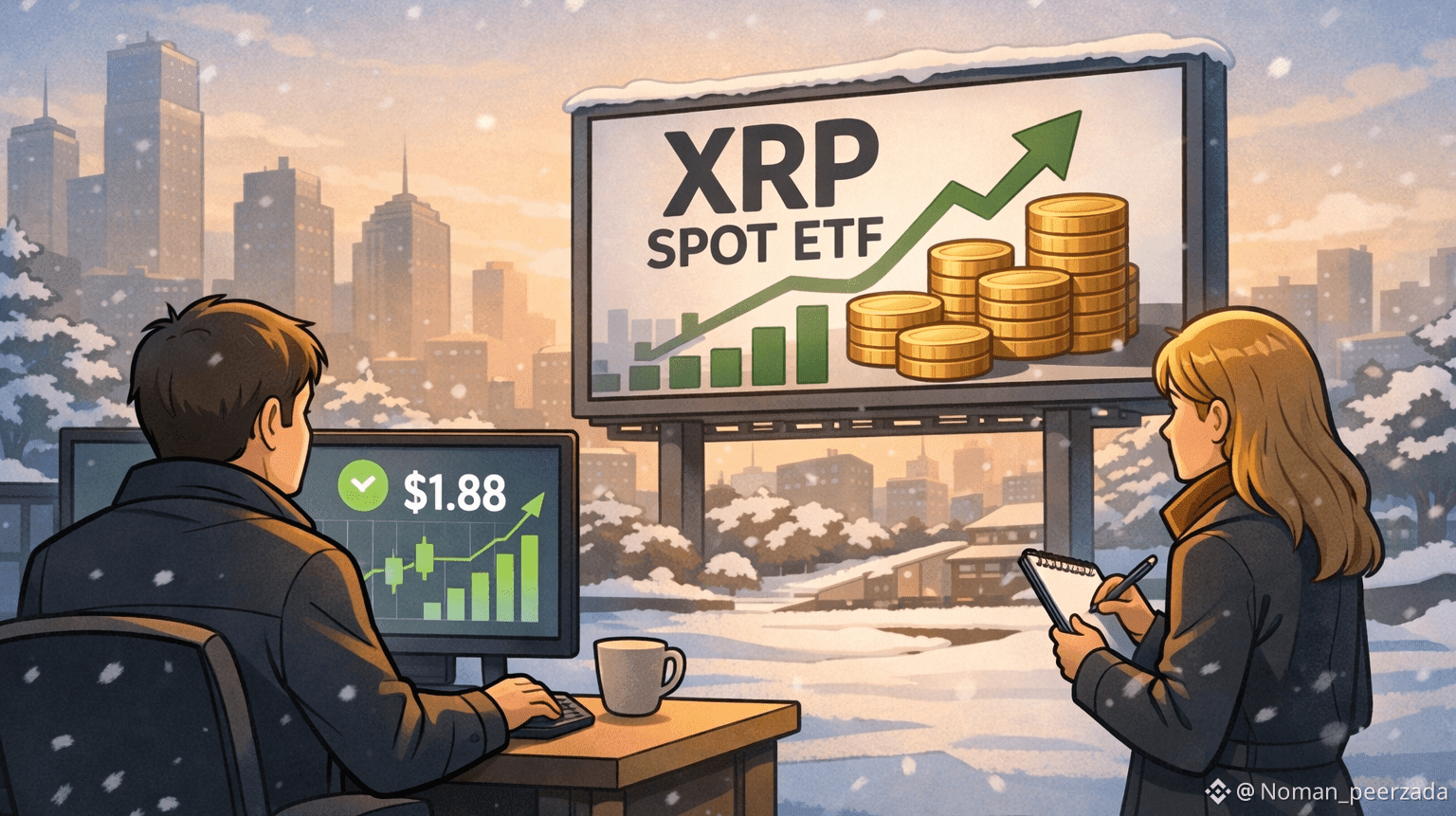 XRP’s Spot-ETF Bid: What Billion-Dollar Inflows Say as 2025 Closes