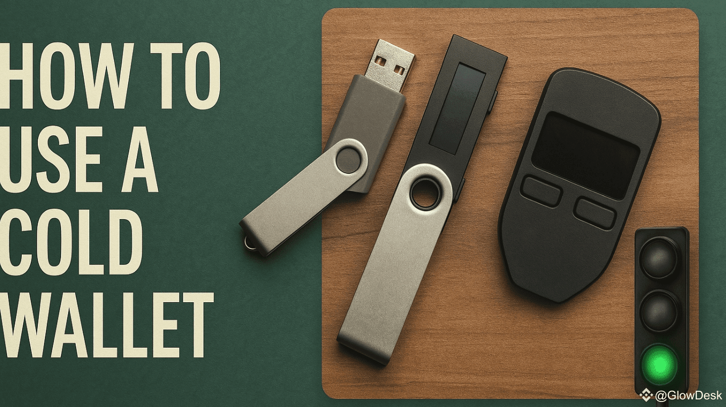 什么是冷钱包，如何使用？详细而清晰| GlowDesk发布于币安广场