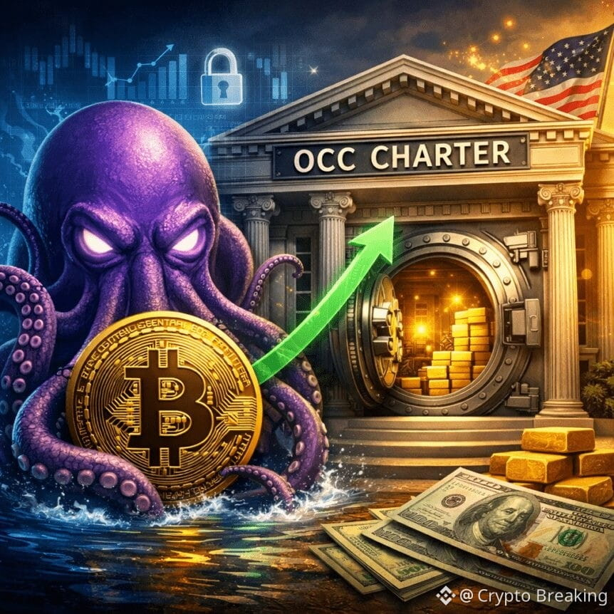 Kraken Parent Seeks Occ Charter, Signaling Regulated Banking Access