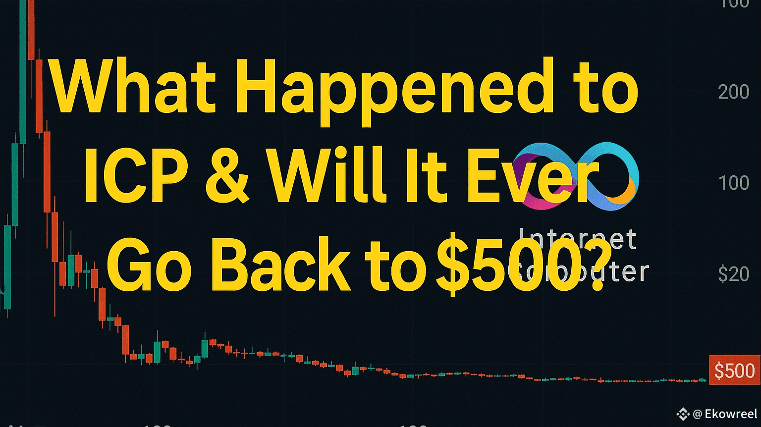 Qué Pasó con ICP—y Volverá Alguna Vez a $500? | Ekowreel en Binance Square