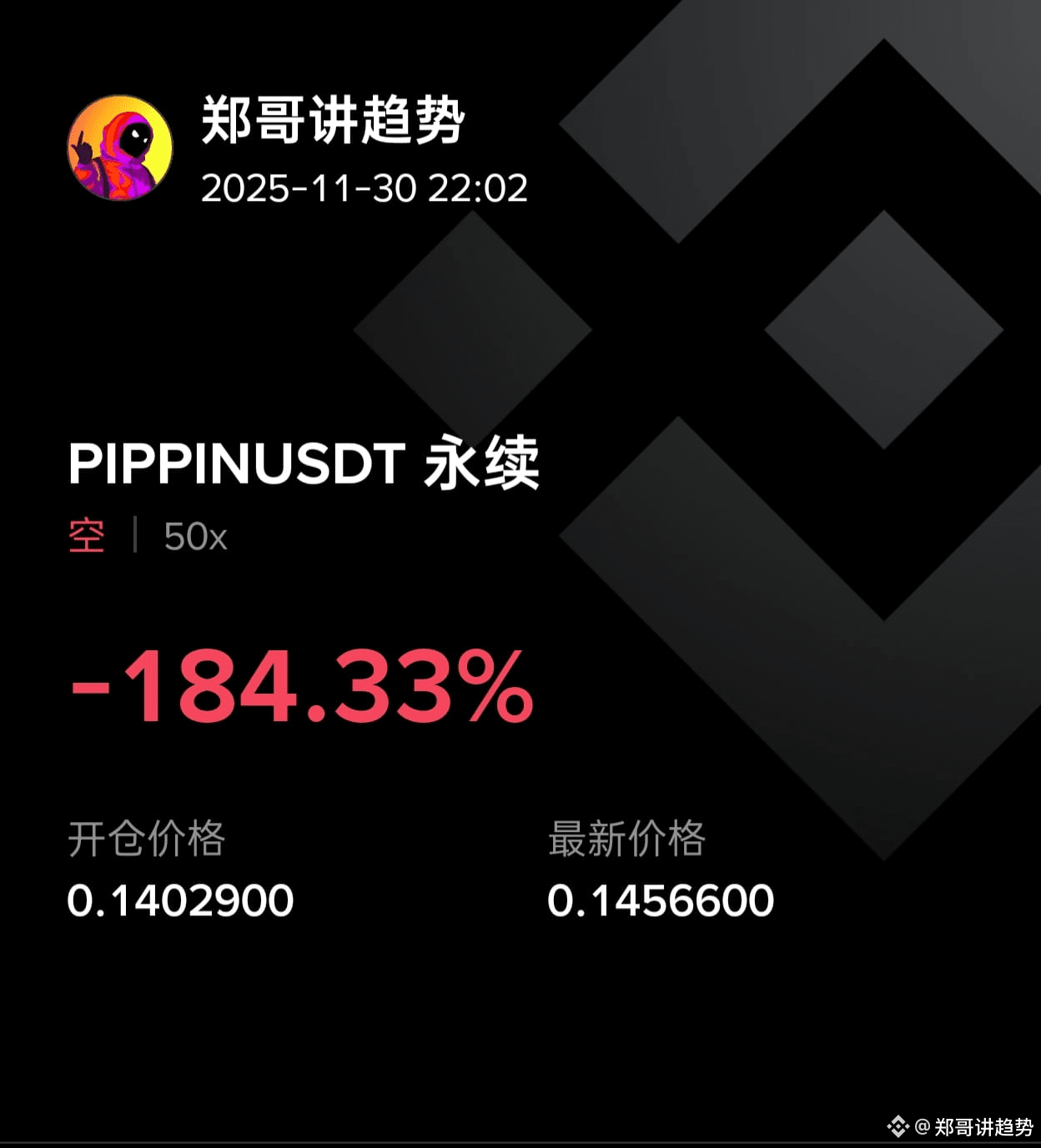 狗庄涨了一天,我就不信你不下来。 一个月我也等你! | 郑哥讲趋势 на Binance Square