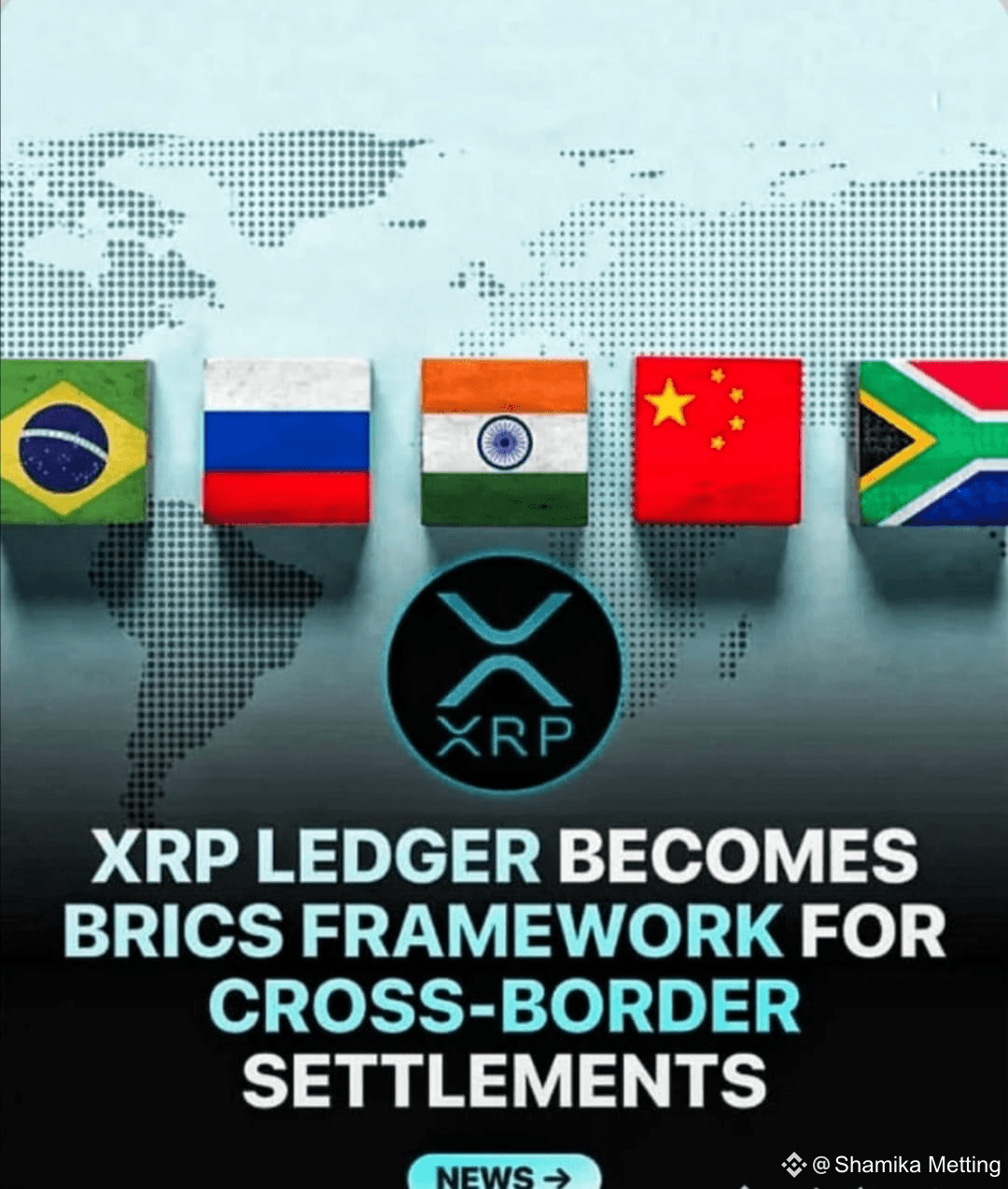 🌏 The XRP ledger has become a framework #BRICS for | Shamika Metting on  Binance Square