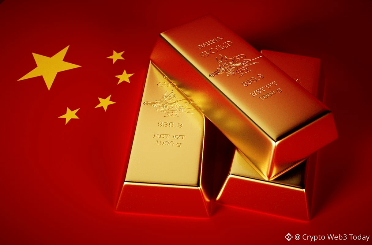 Very important news for the gold markets 💰 China 🇨🇳 | Crypto Web3 Today  on Binance Square