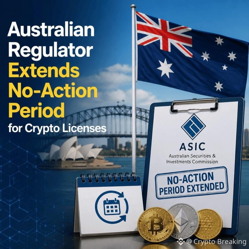 Australian Regulator Extends No-Action Period For Crypto Licenses