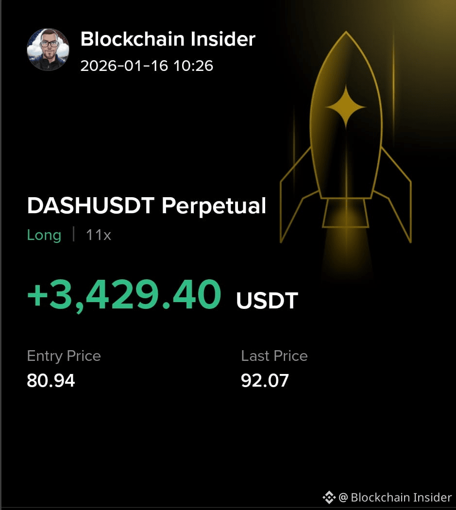 Sehr bald $DASH Wird $150 erreichen 📈🚀 Hört nicht auf, Le | Blockchain  Insider auf Binance Square