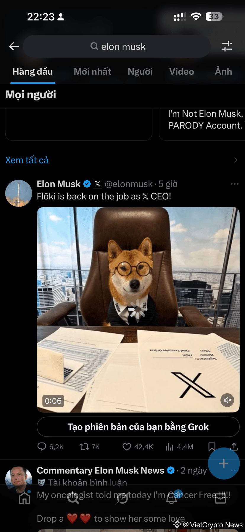 🚨 ELON MUSK CONFIRMS: Floki is the new CEO of X! $FLOKI inc | VietCrypto  News on Binance Square