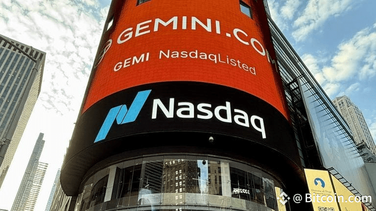 Gemini Begins Public Trading on Nasdaq With 15.1M IPO Shares Priced at $28