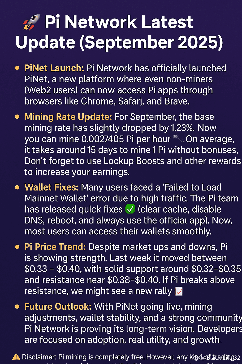 🚀 Pi Network Latest Update (September 2025) 🚀 Big news | HackChainNews on  Binance Square
