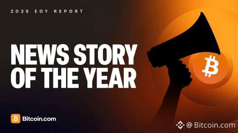 2025 End of Year Report News Story of the Year cover image