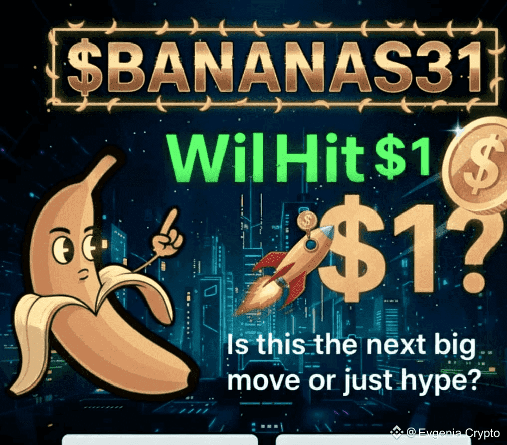 BANANAS31 going crazy! 🍌 Still accumulating 100M $BAN | Evgenia Crypto on  Binance Square