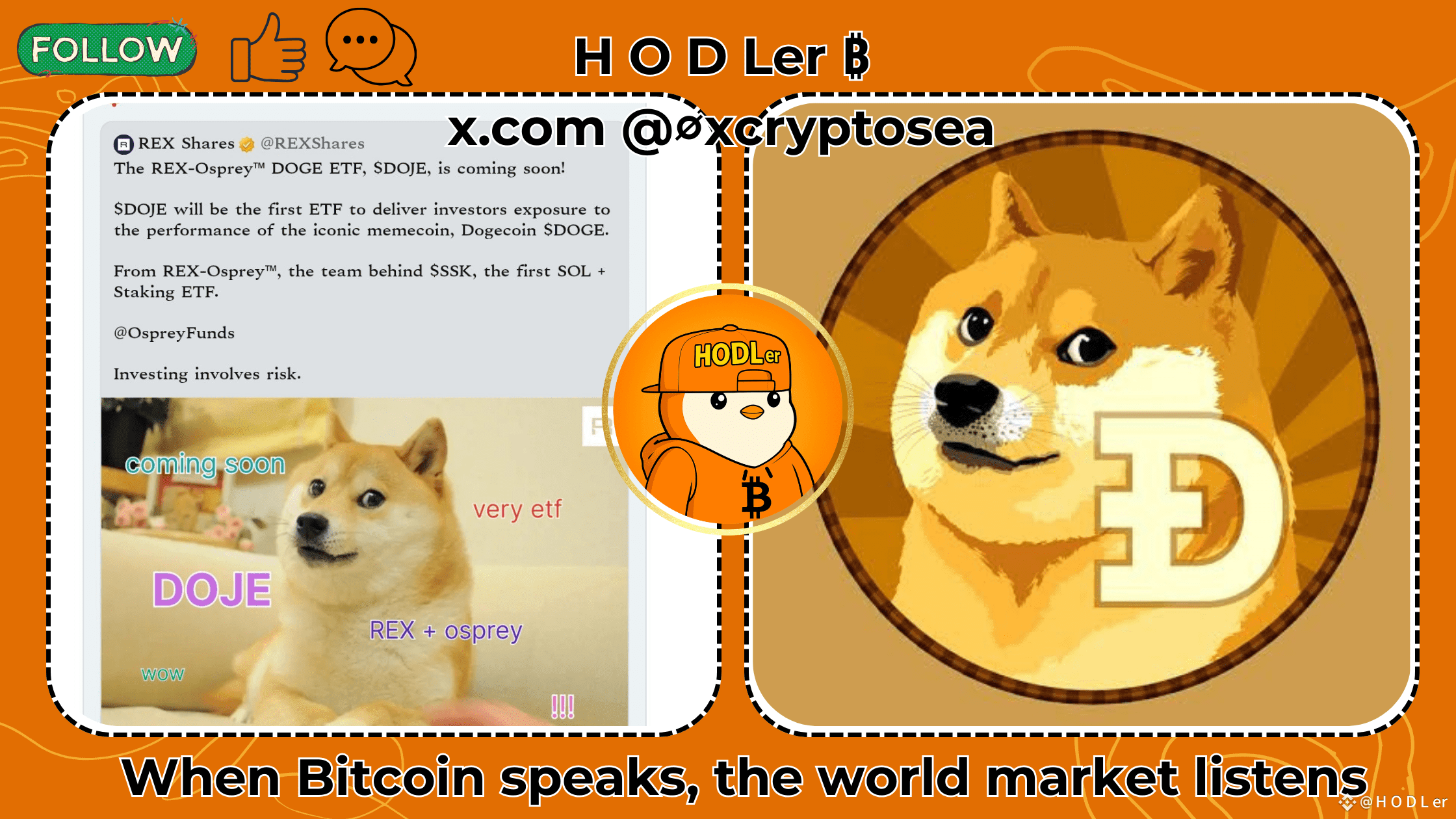 🚀 Big news for the meme economy: the REX-Osprey™ DOGE ETF | H O D Ler B on  Binance Square