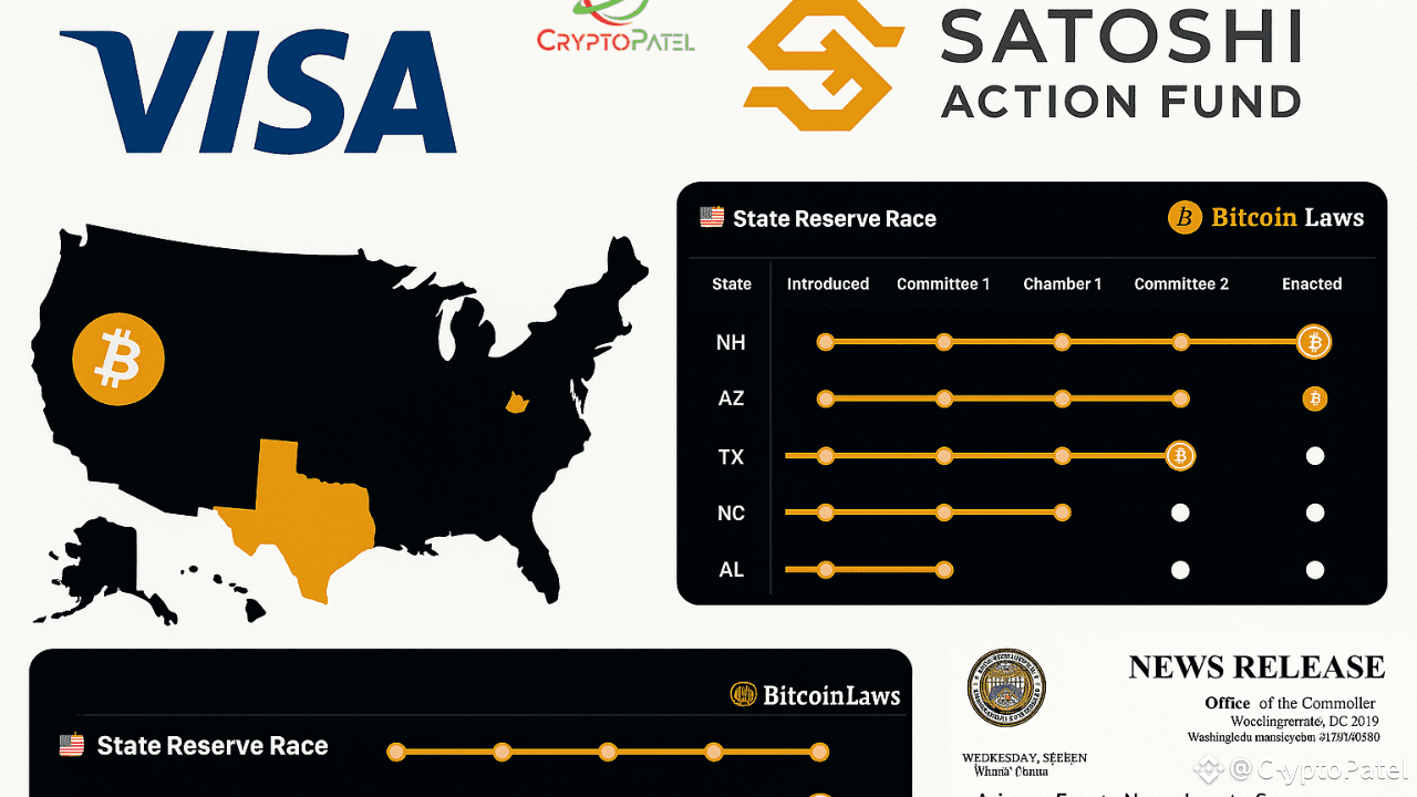 BREAKING NEWS: U.S. STATES & BANKS UNLEASH BITCOIN WAVE! | CryptoPatel on  Binance Square